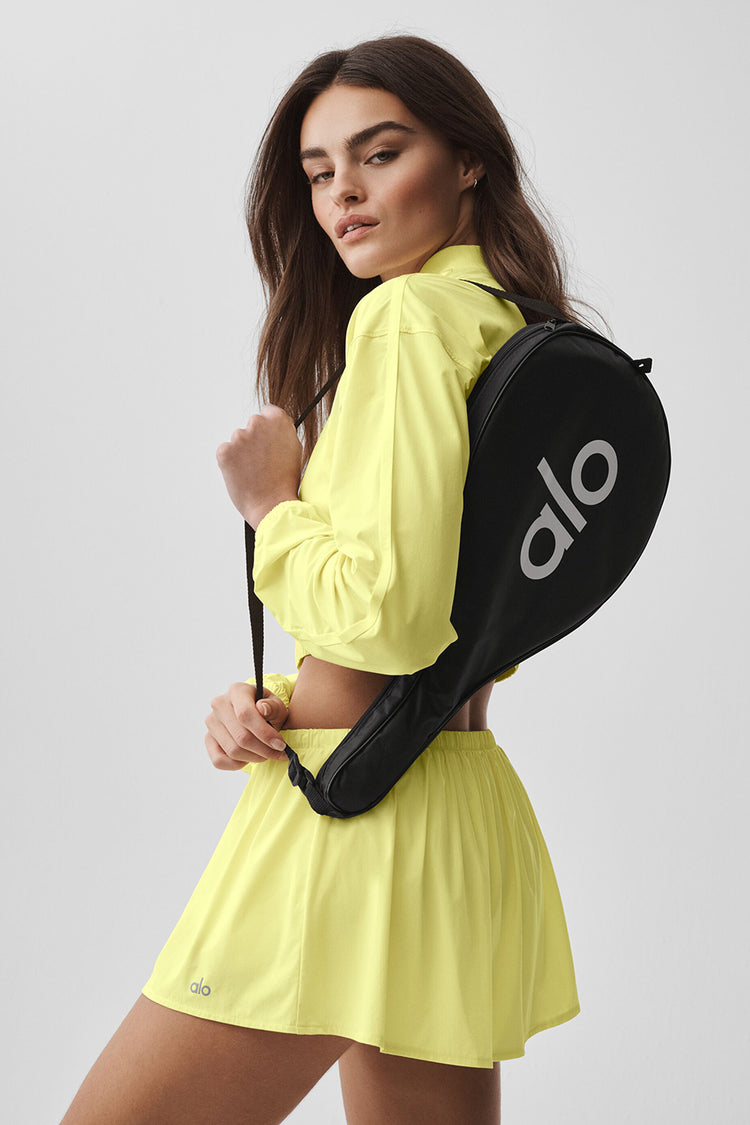 Cropped Breezy Full-Zip Cover Up