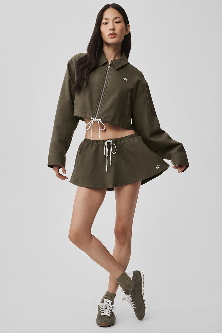 Cropped Fan Favorite Full Zip Jacket