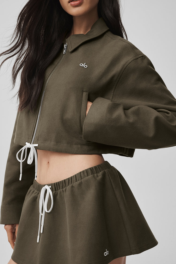Cropped Fan Favorite Full Zip Jacket