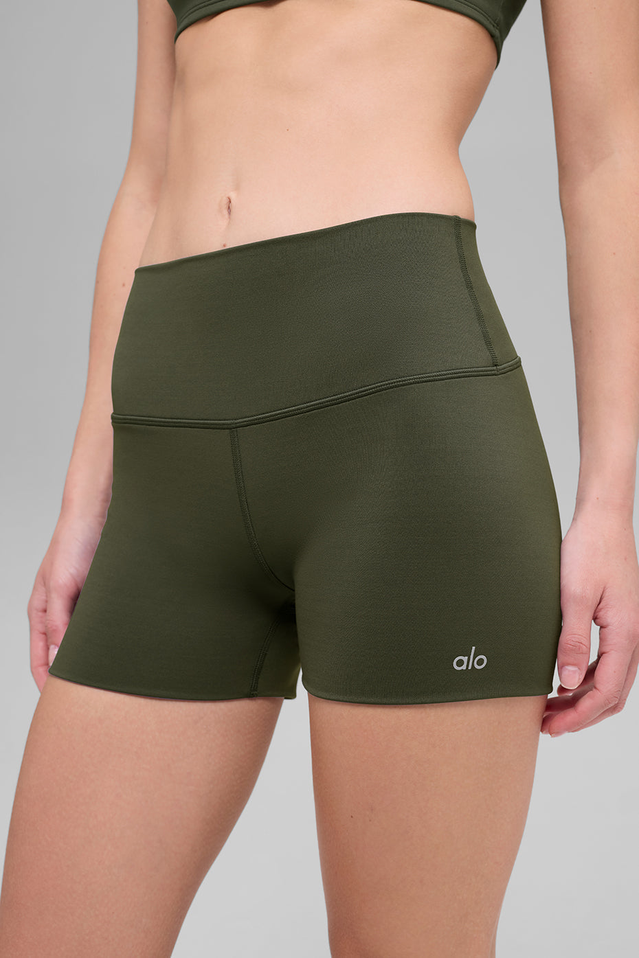 ALO Softsculpt Precision High-Waist Shorts 3"