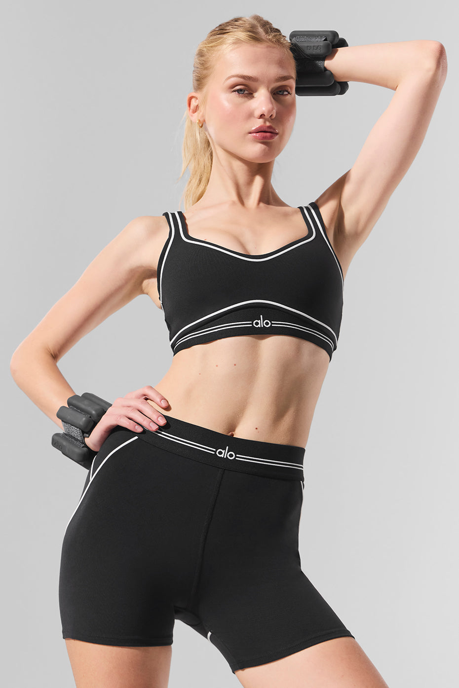 Shorts - Airbrush Heart Throb HIGH WAIST 10cm