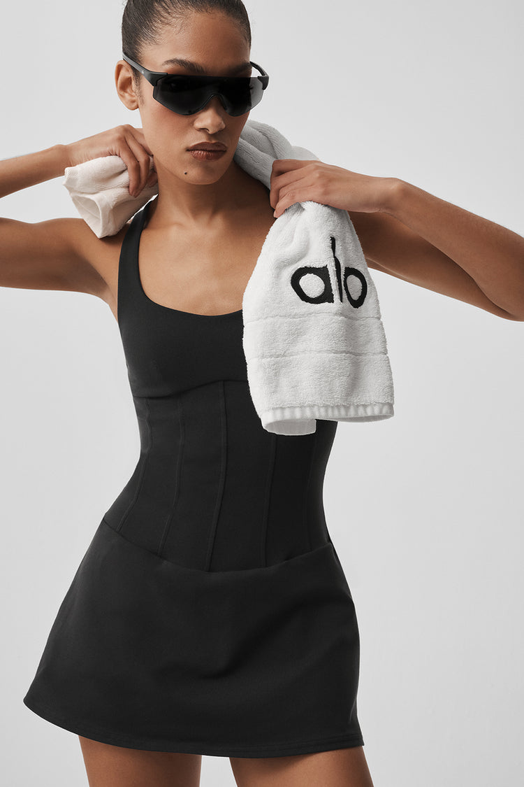 Airbrush Sparks Fly Corset Tennis Dress