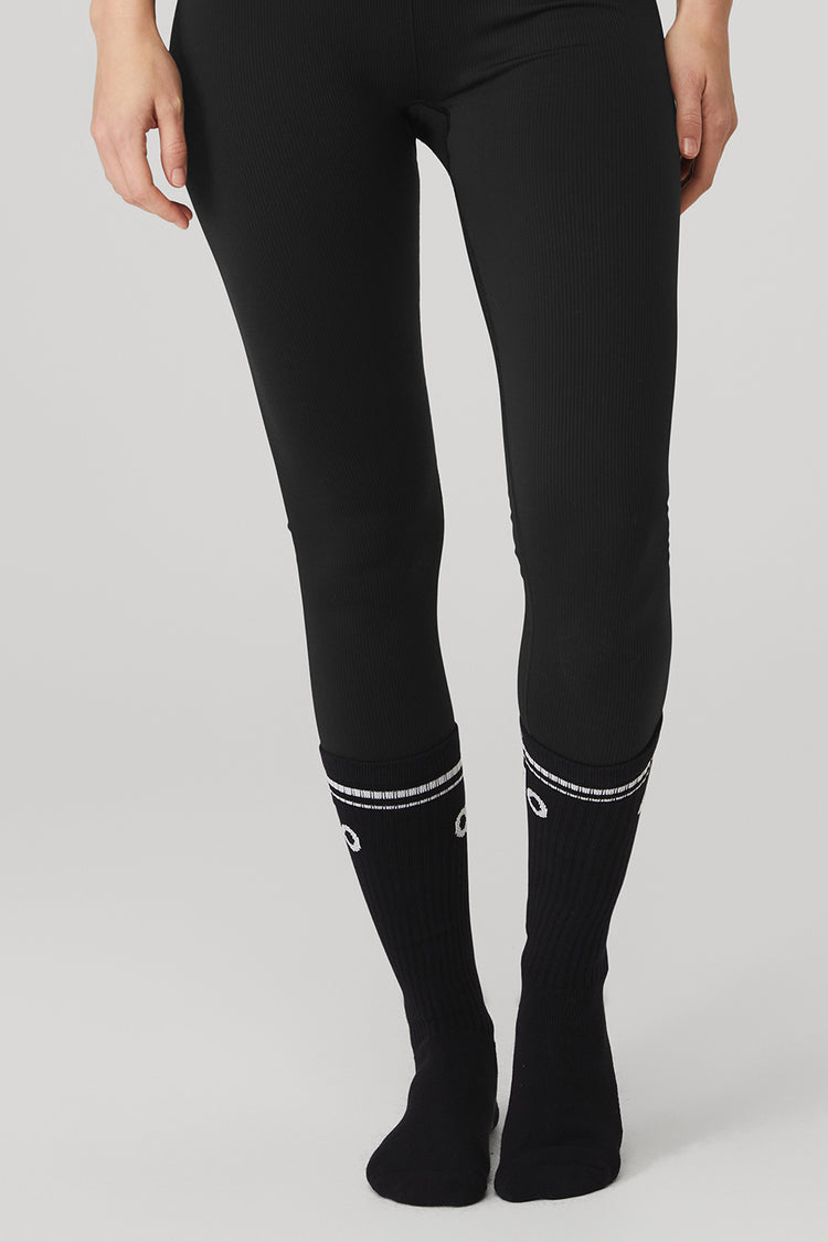 Throwback Barre Socks
