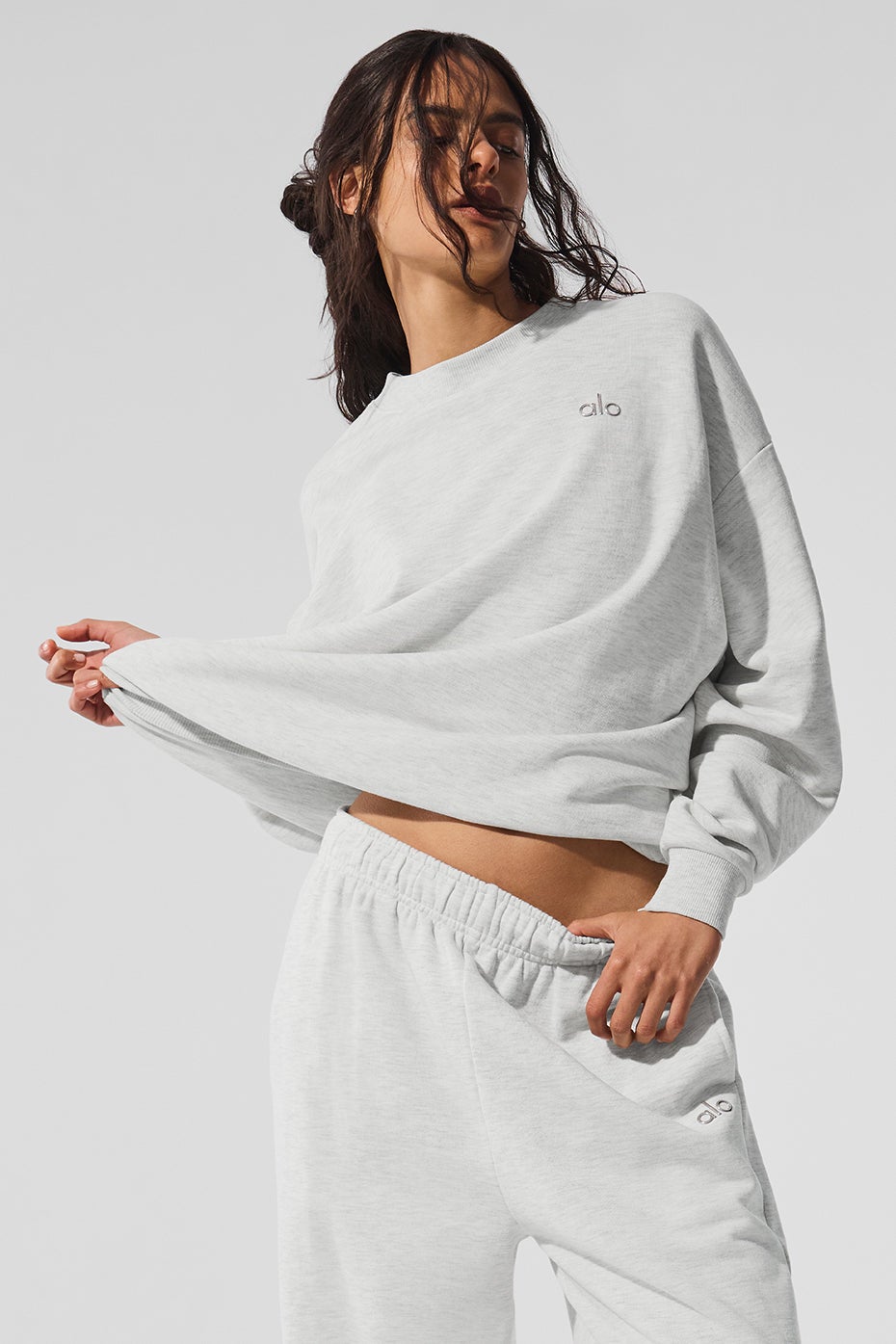 Accolade Crewneck Sweater - Grey