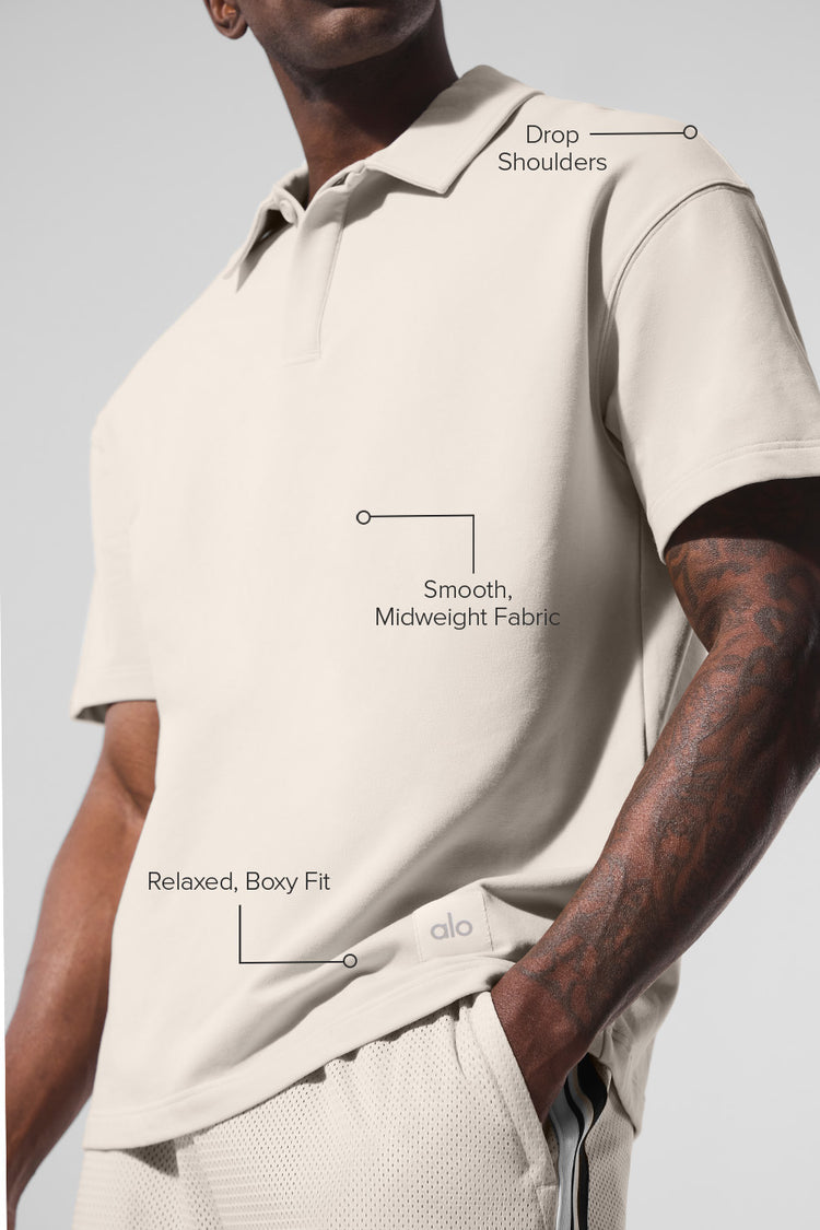 Double Take Short Sleeve Polo