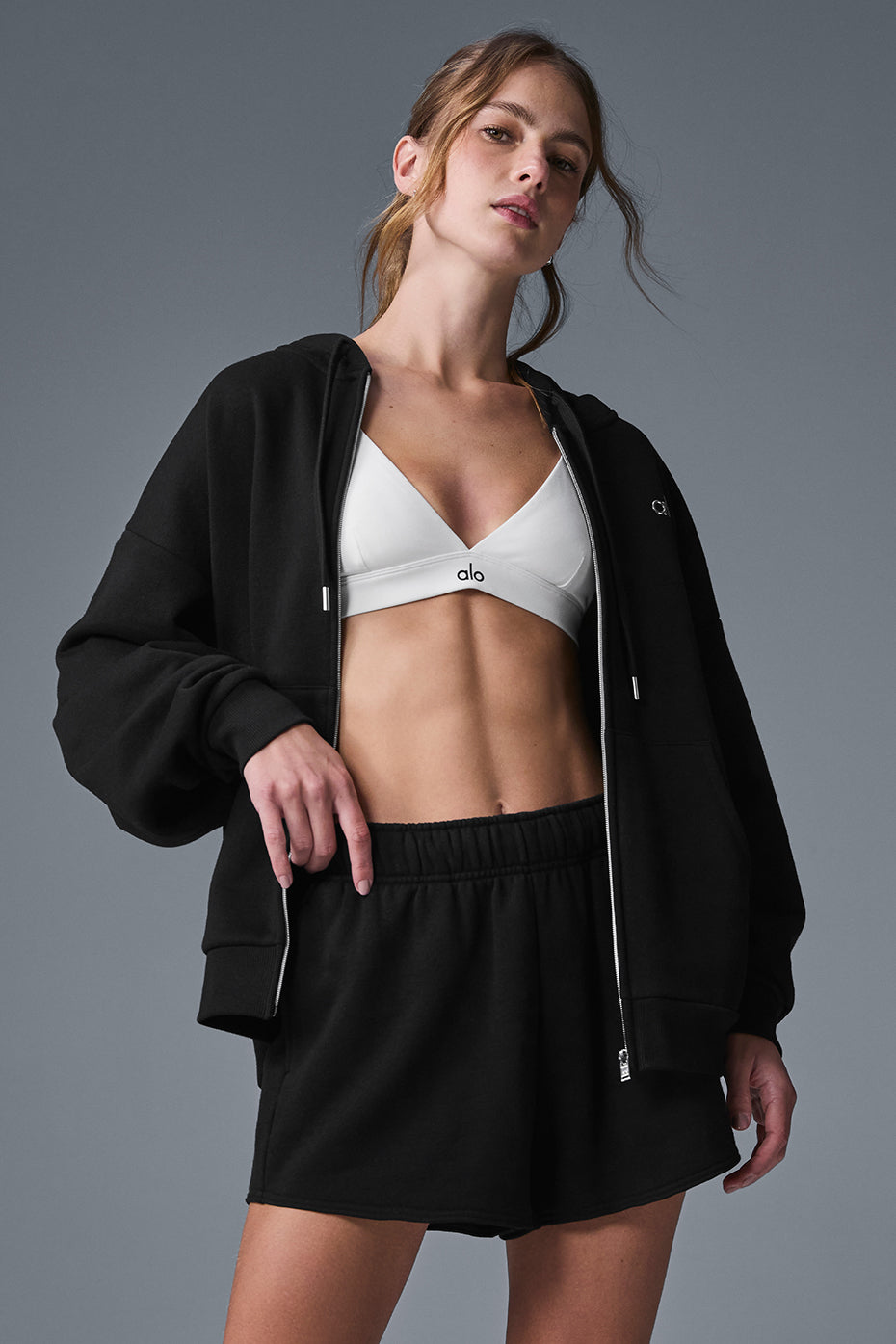 Accolade full-zip hooded jacket