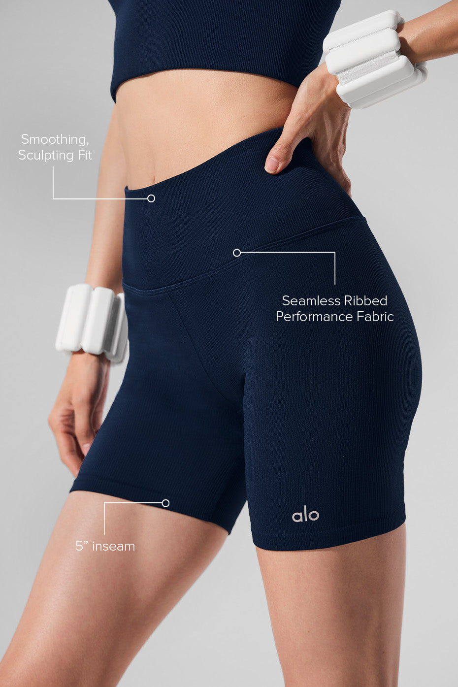 Favorite 5" Seamless Ribbed Shorts