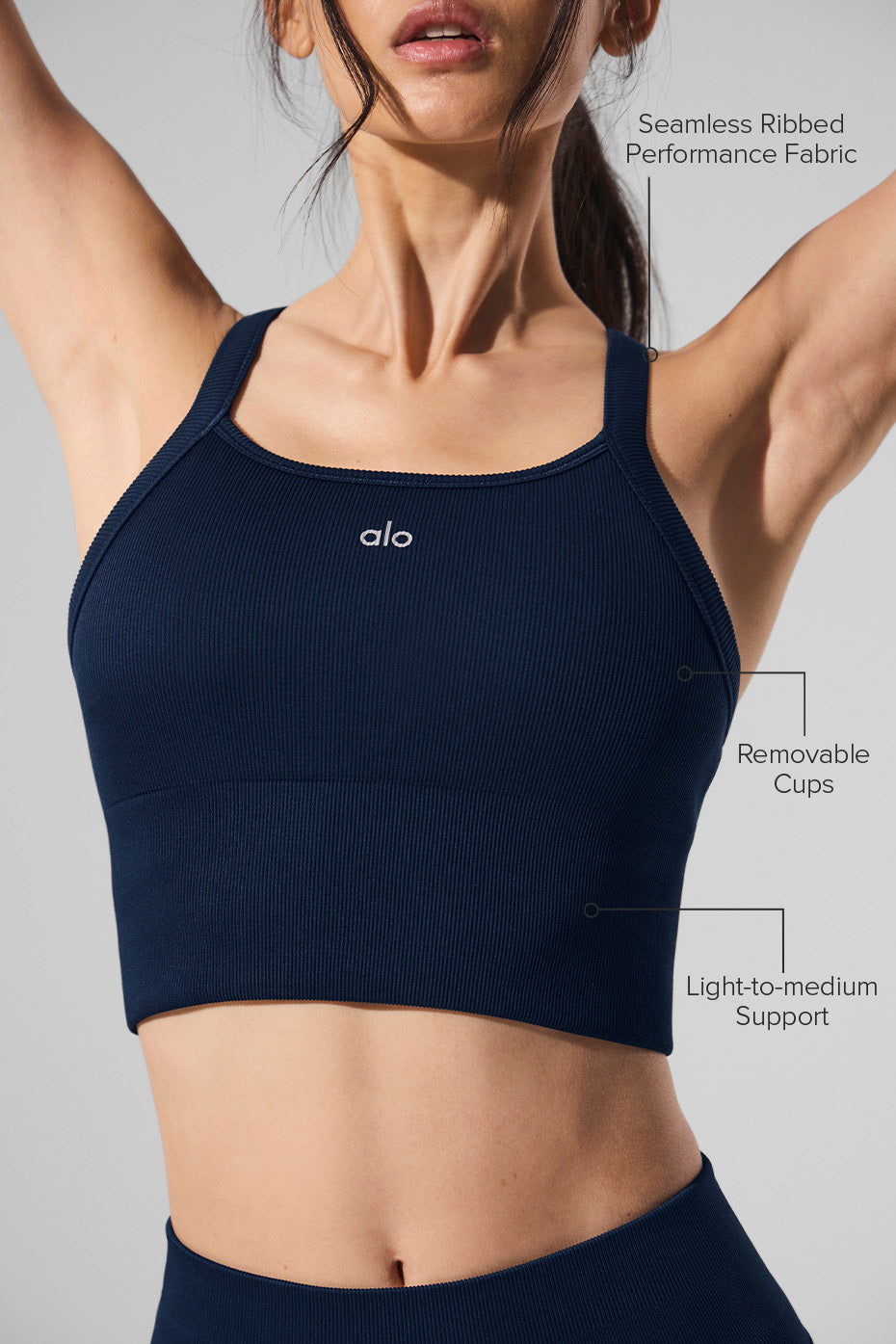 Favorite Seamless Ribbed Bra Tank