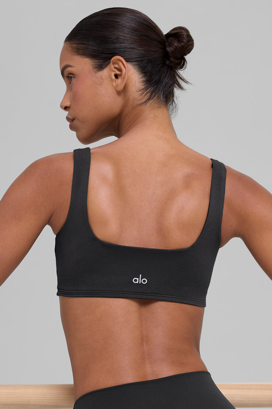 ALO Softsculpt Precision Bra - Olive Green