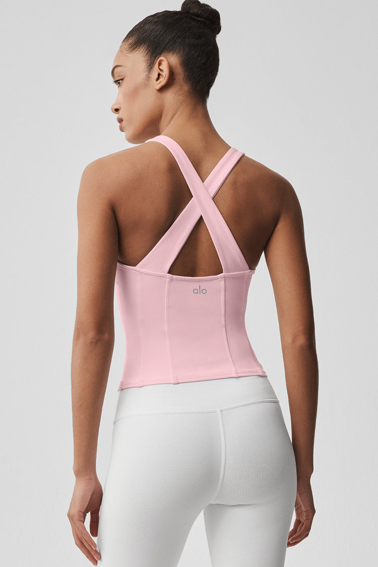 Airbrush Sparks Fly Corset Tank